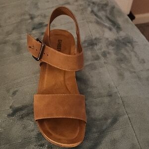 Shibever Women's Tan Sandals